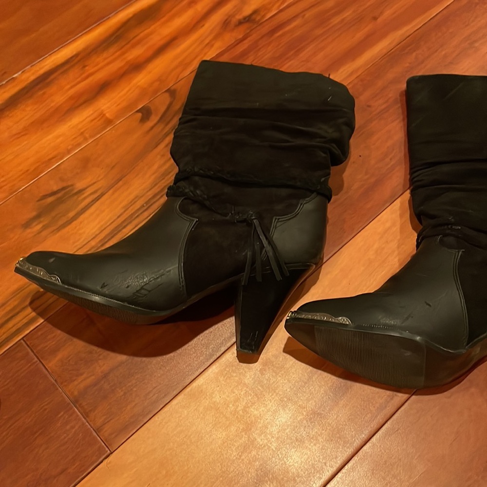 LEATHER BOOTS - Picture 5 of 11